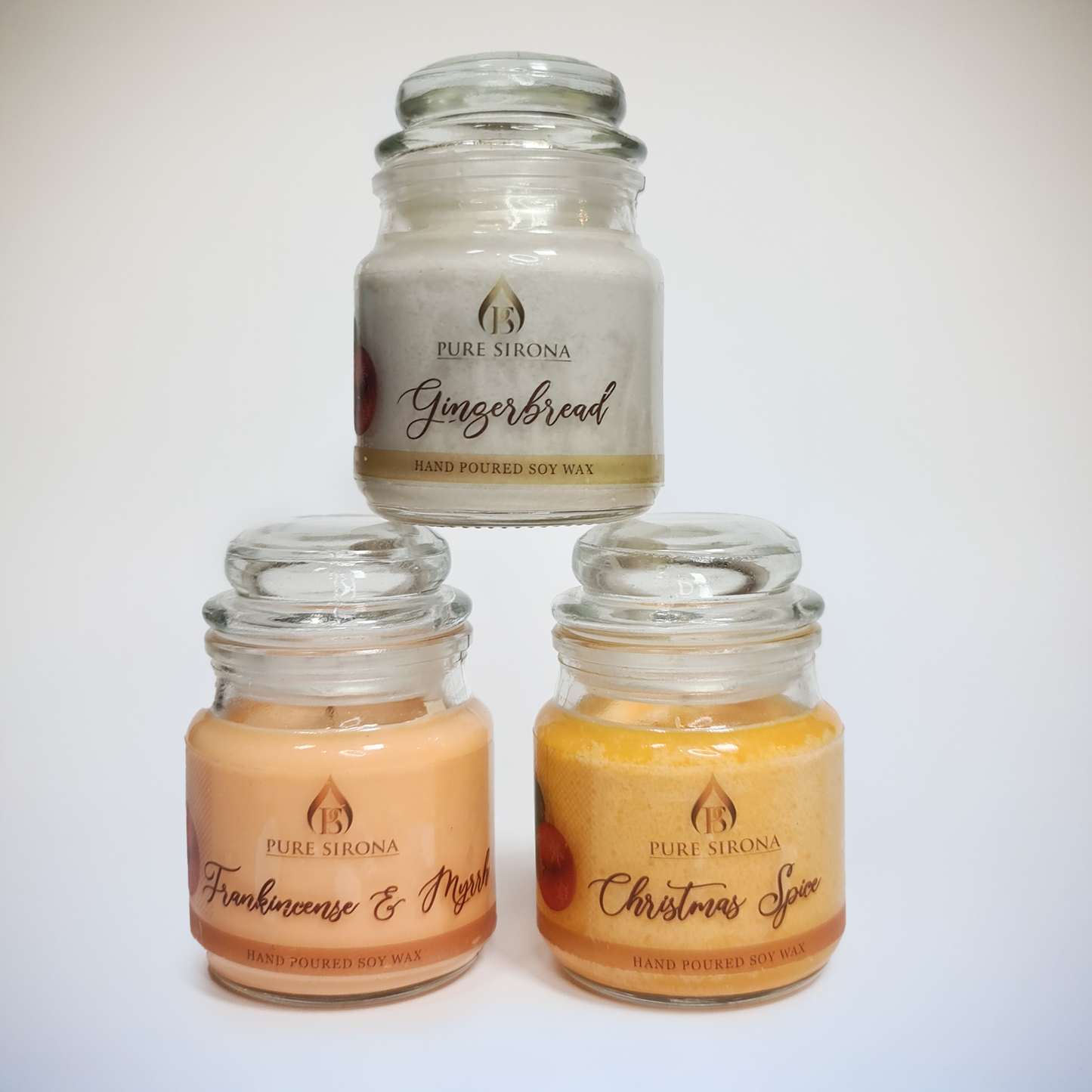 Christmas Highly Scented Soy Wax Candles