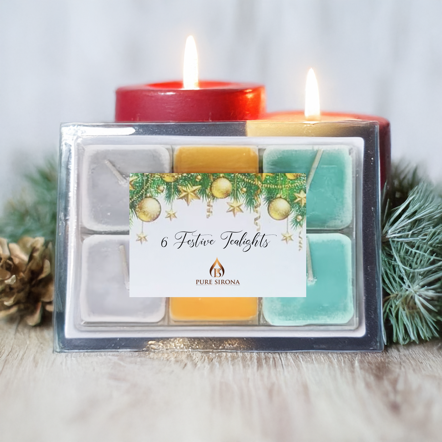 Christmas Scented Soy Wax Tealights