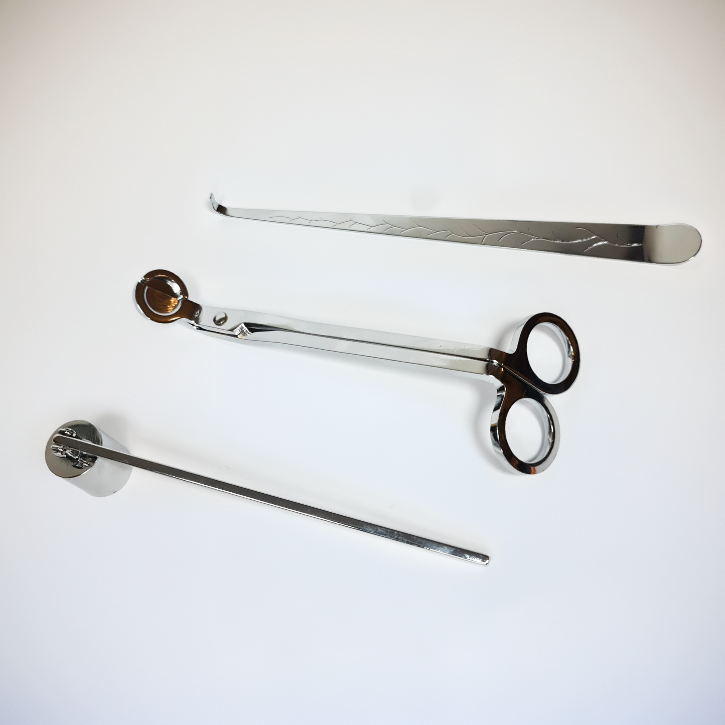 Luxury Candle Wick Trimmer, Snuffer and Dipper